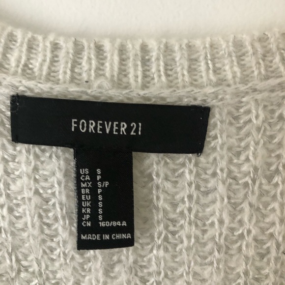 Off white wrap sweater - Picture 3 of 5